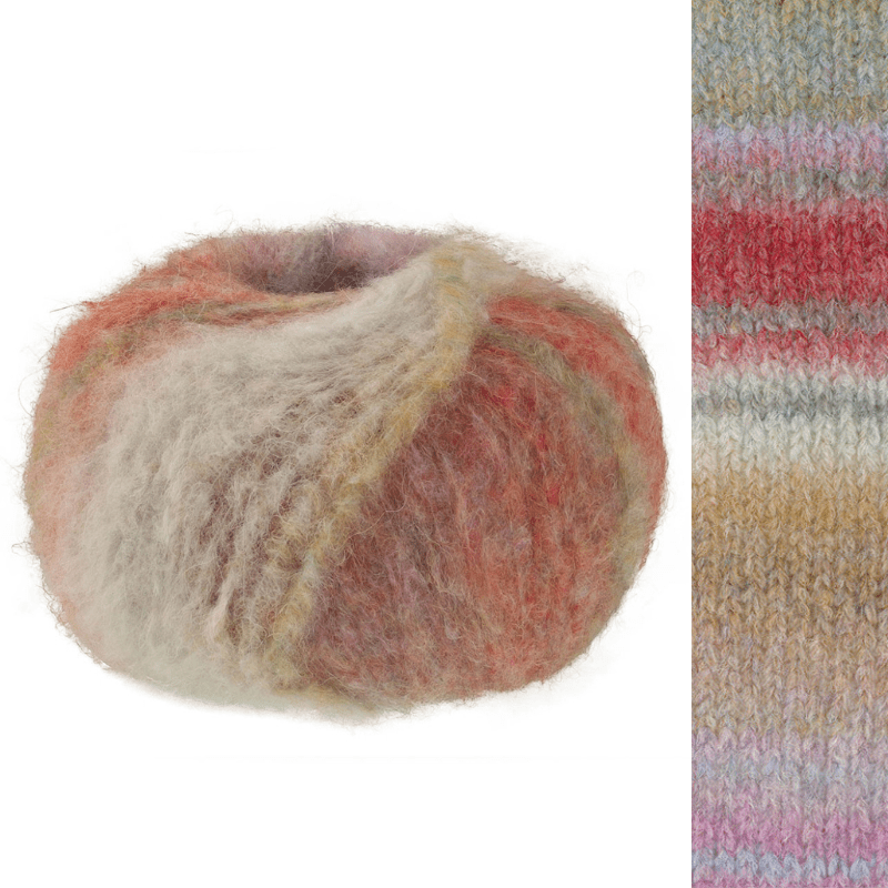 Gigante Multi - fir voluminos variegat de alpaca